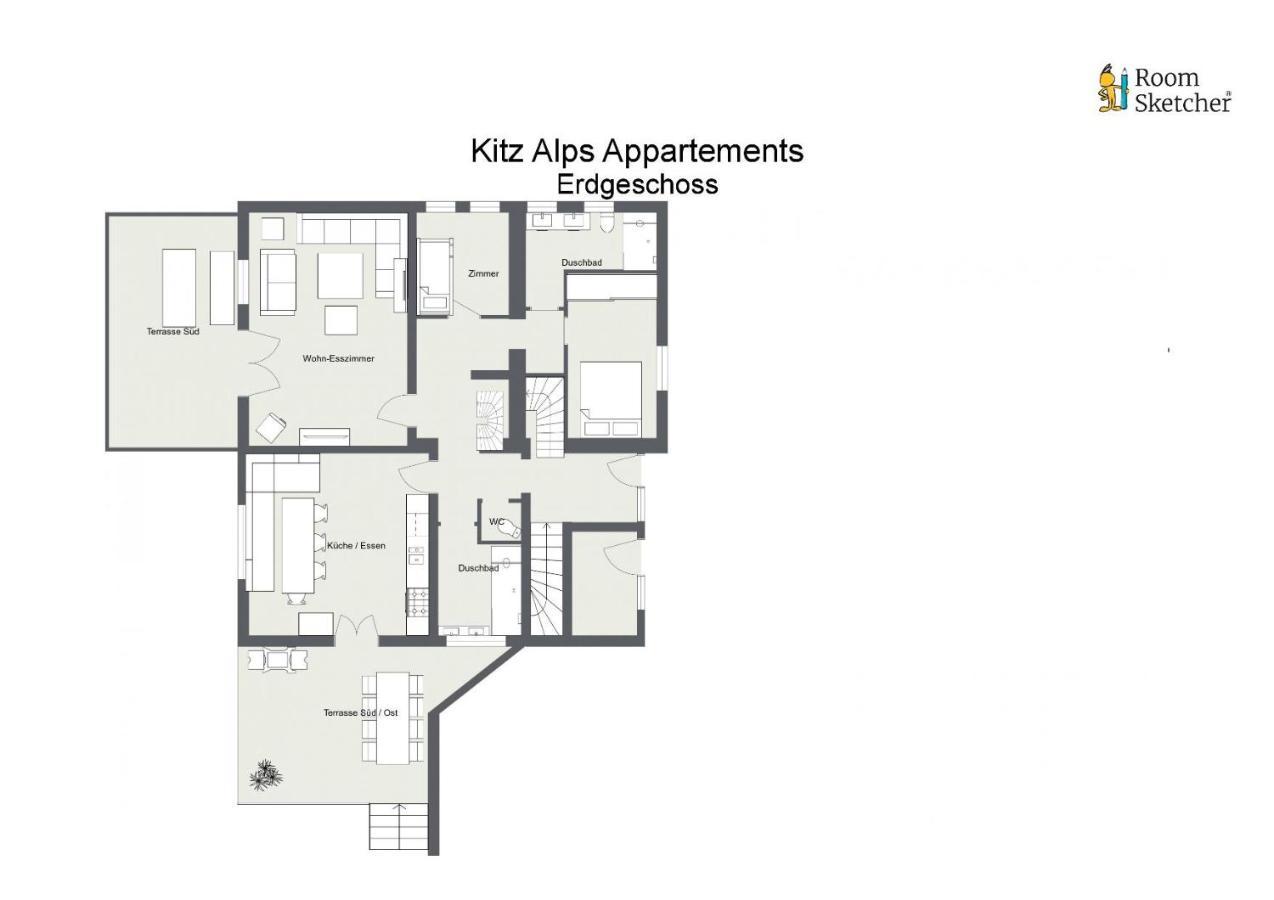 Kitzalps Apartments By Alpine Host Helpers Kirchberg in Tirol Exteriör bild